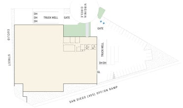 10950 Virginia Cir, Fountain Valley, CA à louer Plan de site– Image 2 sur 2