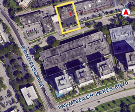 1651-1659 Forum Pl, West Palm Beach, FL - VUE AÉRIENNE  vue de carte