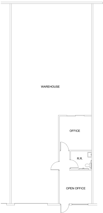 3111 S Valley View Blvd, Las Vegas, NV à louer Plan d’étage– Image 1 sur 1