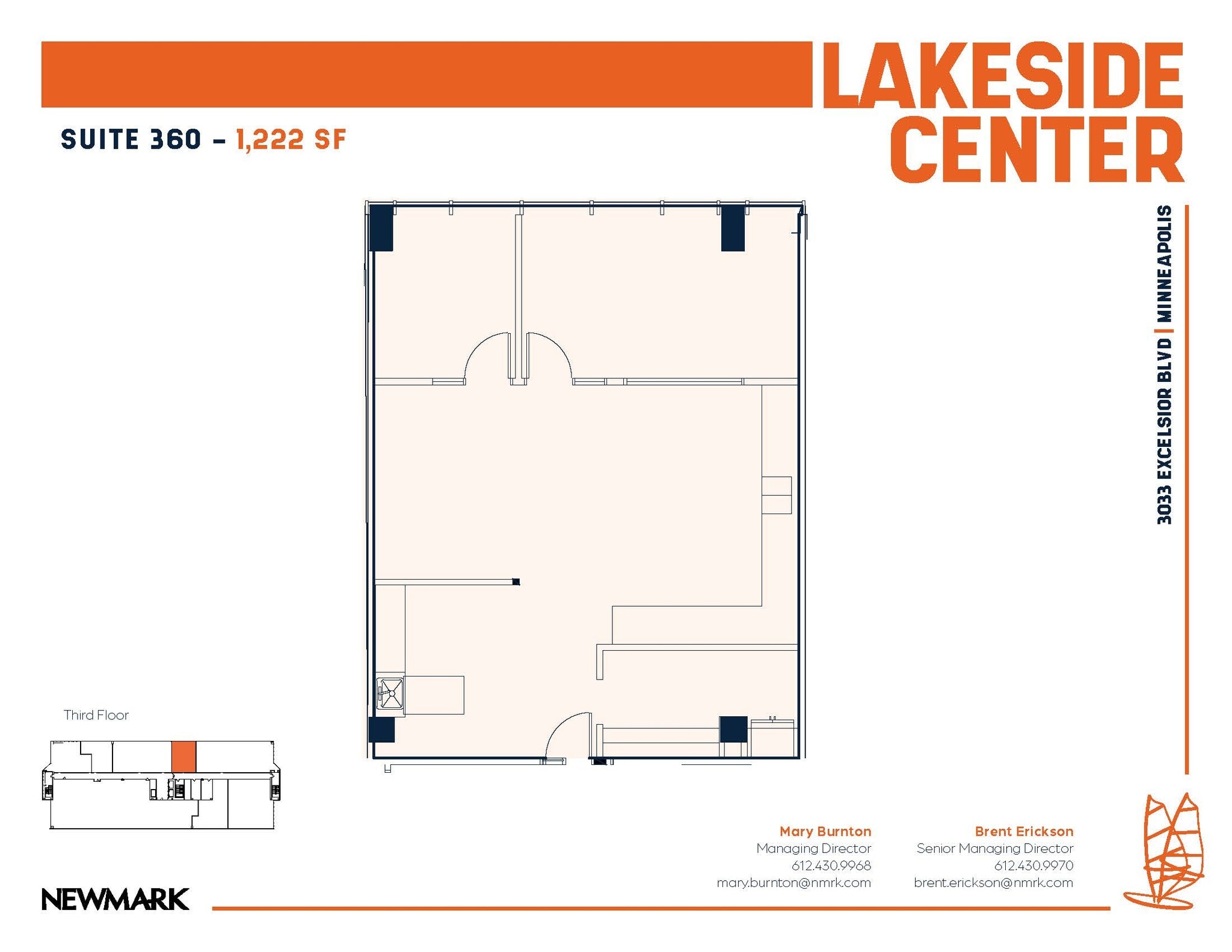 3033 Excelsior Blvd, Minneapolis, MN à louer Plan d’étage– Image 1 sur 1