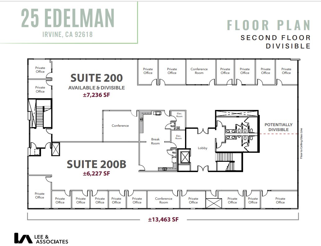 25 Edelman, Irvine, CA à louer Plan d’étage– Image 1 sur 1