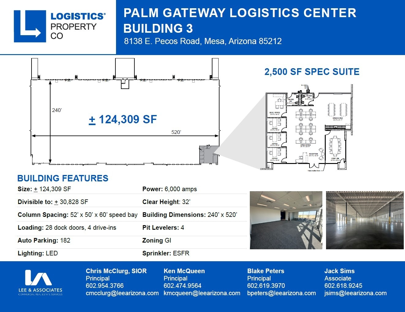 NEC Sossaman & Pecos Rd, Mesa, AZ à louer Plan de site– Image 1 sur 1