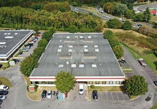 Bondoufle - VUE AÉRIENNE vue de carte