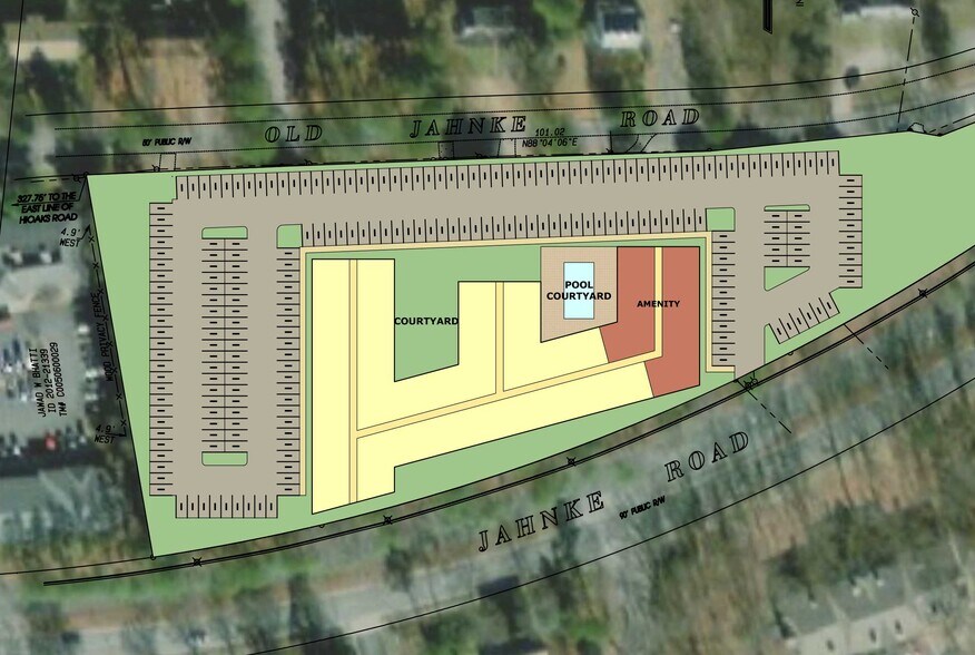 6907-7005 Old Jahnke Rd, Richmond, VA à vendre - Plan de site – Image 1 sur 3