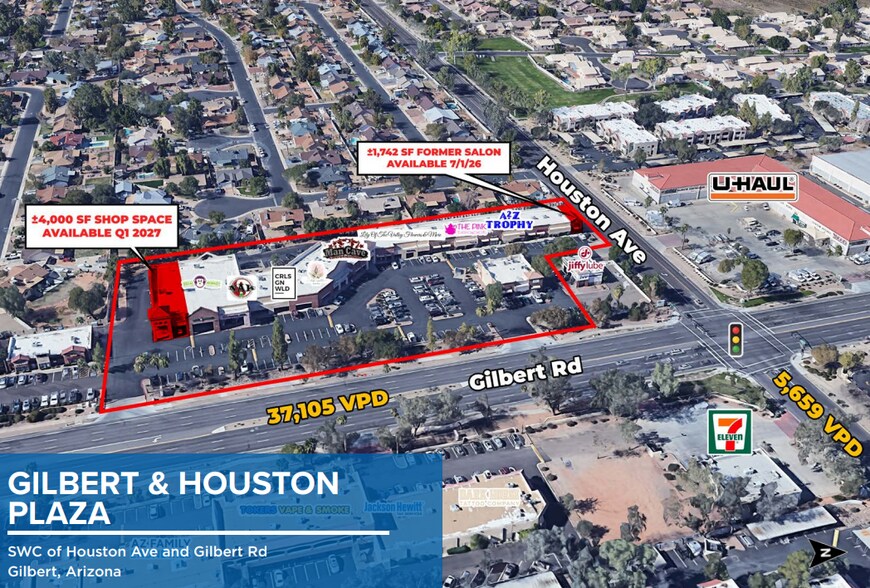1140-1184 N Gilbert Rd, Gilbert, AZ à louer - Photo de l’immeuble – Image 2 sur 9