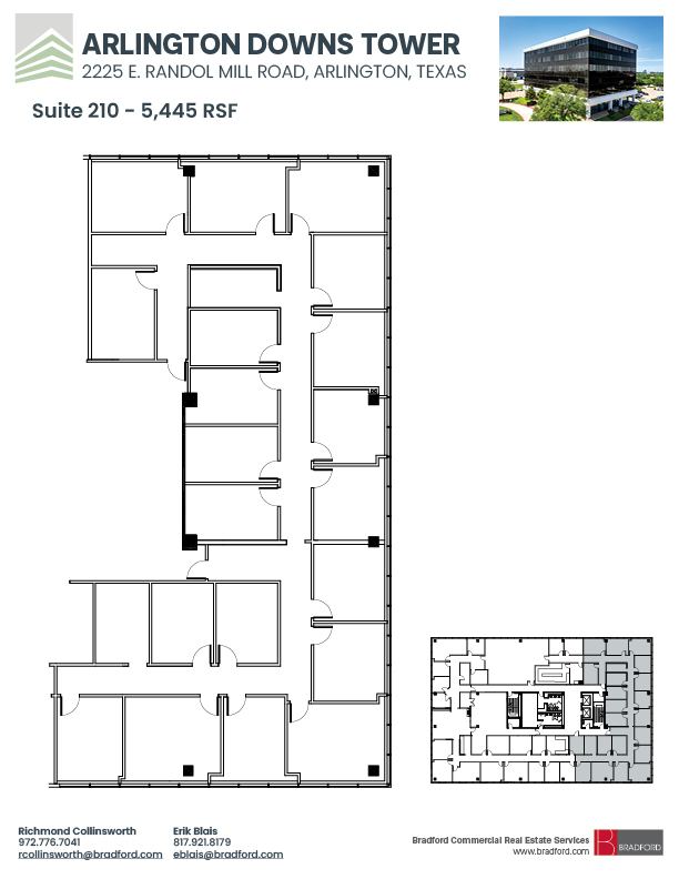 2225 E Randol Mill Rd, Arlington, TX à louer Plan d’étage– Image 1 sur 1