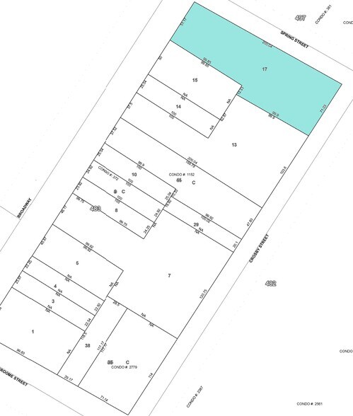 524 Broadway, New York, NY à louer - Plan cadastral – Image 2 sur 4