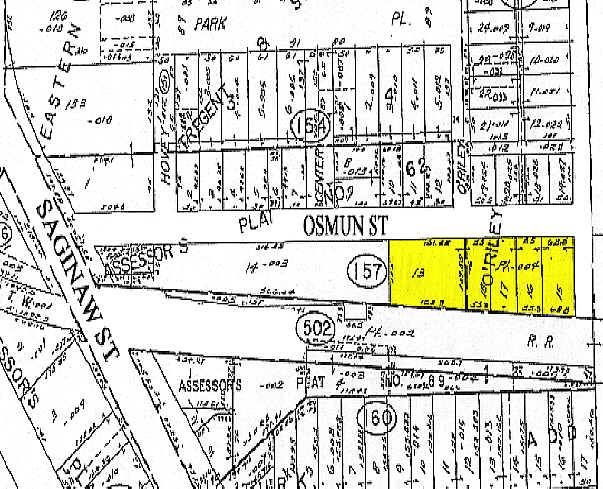 150 Osmun St, Pontiac, MI à louer - Plan cadastral – Image 2 sur 3