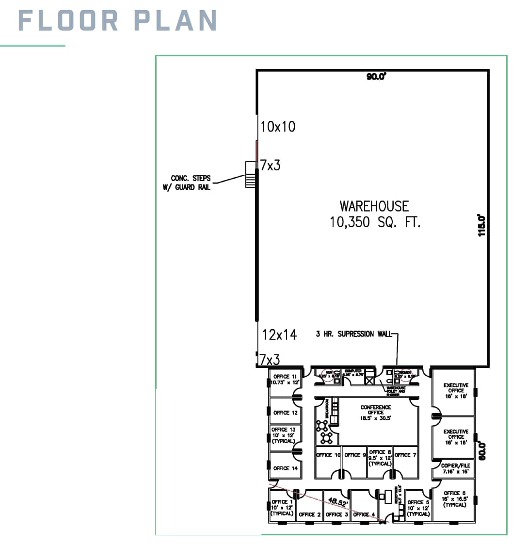 3120 Melcat Dr, Oklahoma City, OK à louer Plan d’étage– Image 1 sur 1