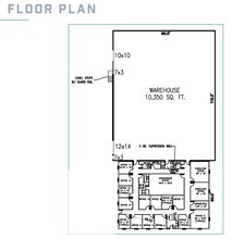 3120 Melcat Dr, Oklahoma City, OK à louer Plan d’étage– Image 1 sur 1