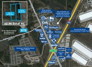 Plus de détails pour 30 Hwy, Port Wentworth, GA - Terrain à vendre