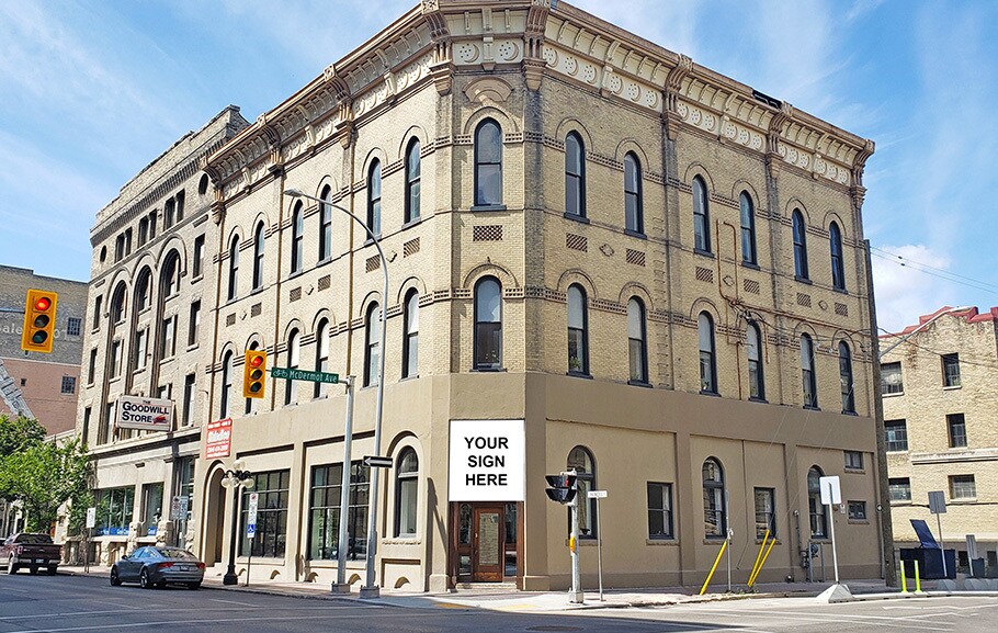 72 Princess St, Winnipeg, MB à vendre - Photo de l’immeuble – Image 1 sur 9