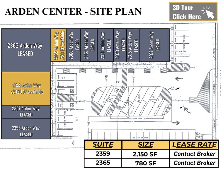 2355-2377 Arden Way, Sacramento, CA à louer - Photo de l’immeuble – Image 3 sur 11