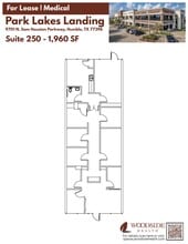 9701 N Sam Houston Pky, Humble, TX à louer Plan d’étage– Image 1 sur 1