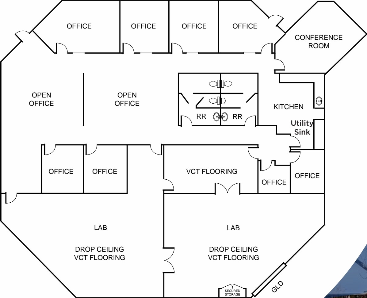 2362 Qume Dr, San Jose, CA à louer Plan d’étage– Image 1 sur 1