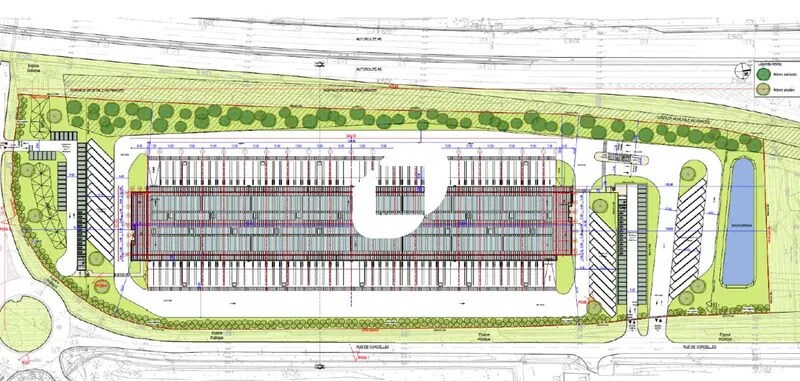 Industriel/Logistique dans Châtenoy-le-Royal à vendre - Plan de site – Image 3 sur 3