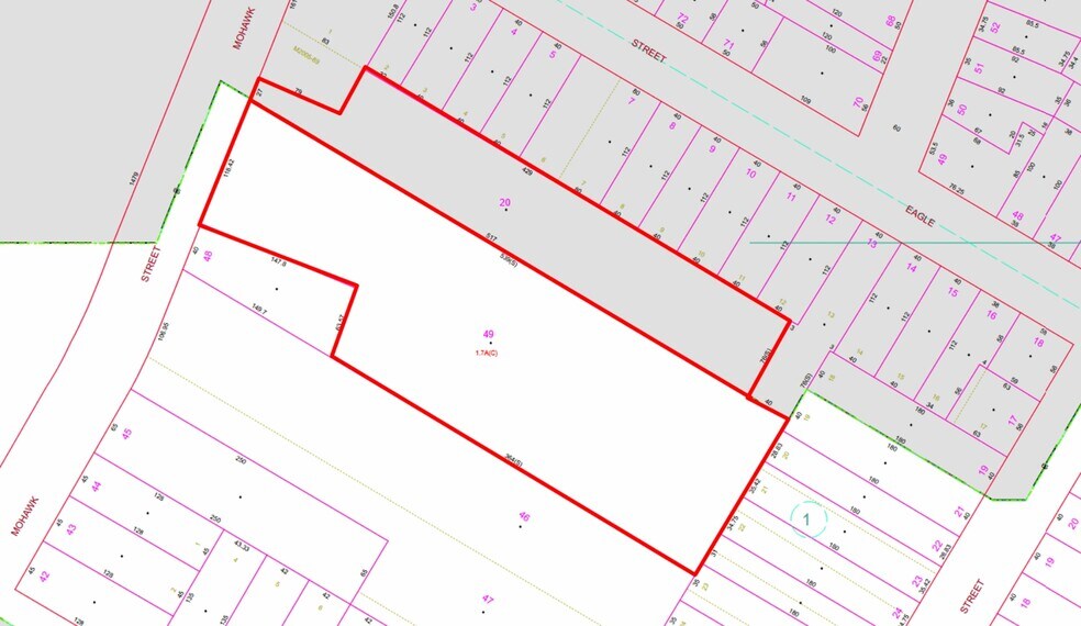 1205-1213 Mohawk St, Utica, NY à vendre - Plan cadastral – Image 3 sur 3