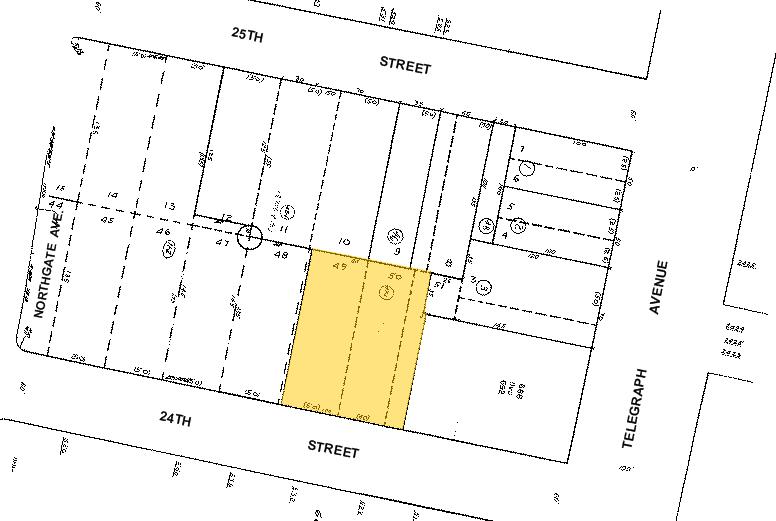 530 24th St, Oakland, CA à louer - Plan cadastral – Image 2 sur 2