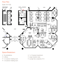 2085 Hurontario St, Mississauga, ON à louer Plan d’étage– Image 1 sur 2