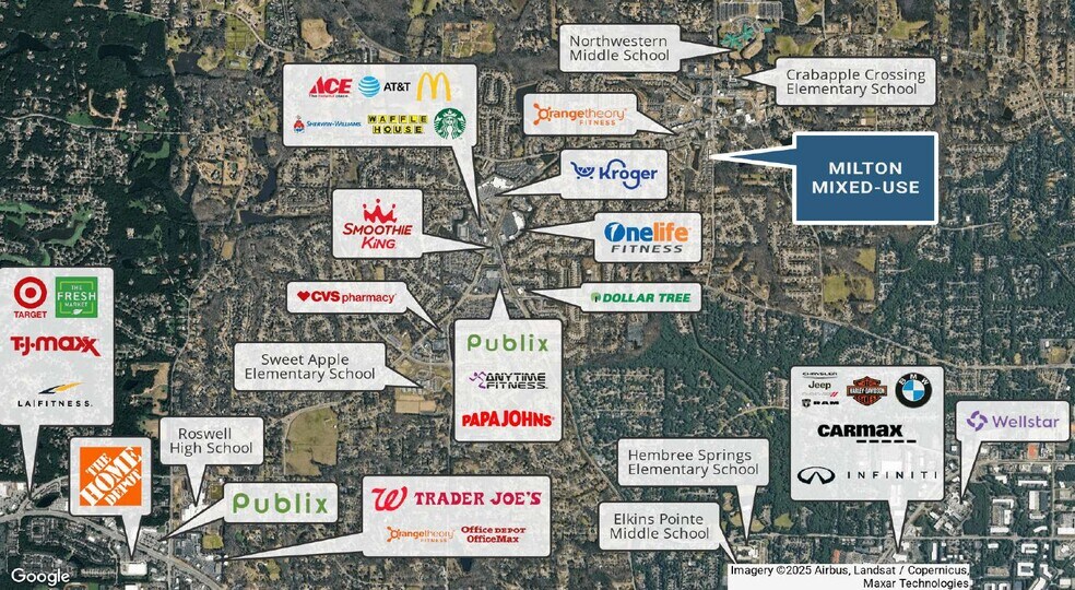 12540 Broadwell Rd, Alpharetta, GA à louer - Photo de l’immeuble – Image 2 sur 4