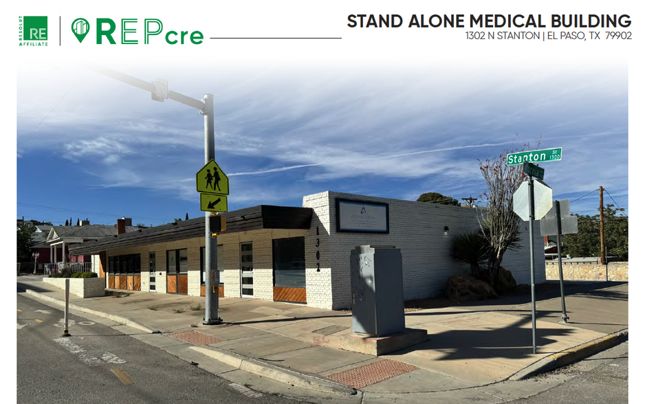 1302 N Stanton St, El Paso, TX à vendre - Photo de l’immeuble – Image 1 sur 28