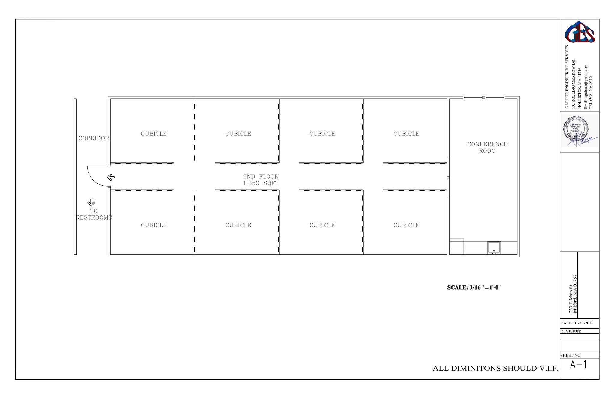 231 E Main St, Milford, MA à louer Plan de site– Image 1 sur 8
