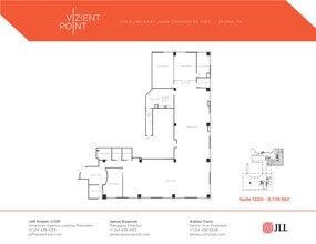 290 E John Carpenter Fwy, Irving, TX à louer Plan d’étage– Image 1 sur 1