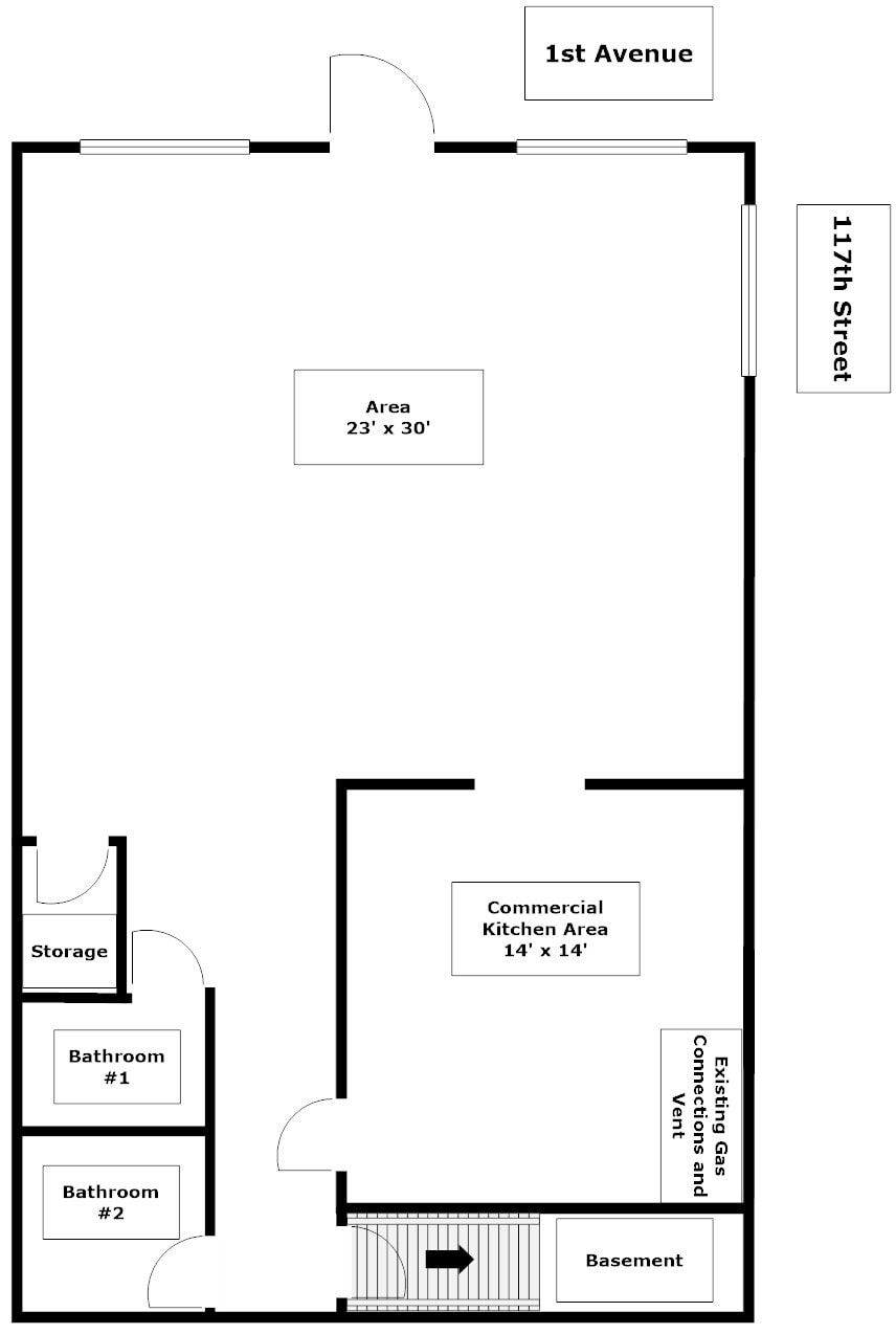 2277 1st Ave, New York, NY à louer Plan d’étage– Image 1 sur 4