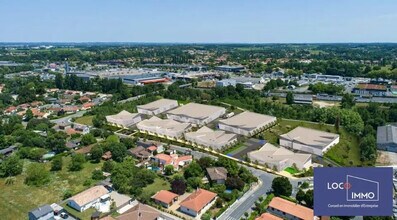 Carbon-Blanc - Vue aérienne  vue de carte