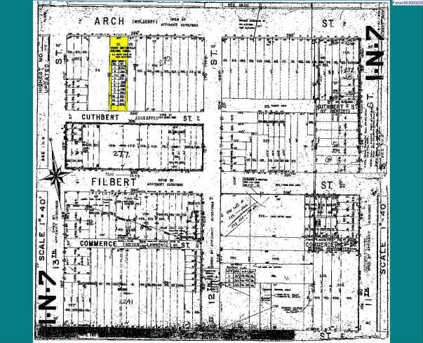 1216-1220 Arch St, Philadelphia, PA à vendre - Plan cadastral – Image 2 sur 30