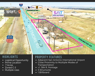 Plus de détails pour San Antonio Airport Vicinity Portfolio – à vendre, San Antonio, TX