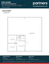 4125 Hollister Rd, Houston, TX à louer Plan de site– Image 1 sur 1