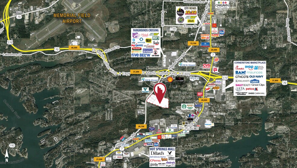 1765 Higdon Ferry Rd, Hot Springs, AR à vendre - Photo principale – Image 1 sur 4
