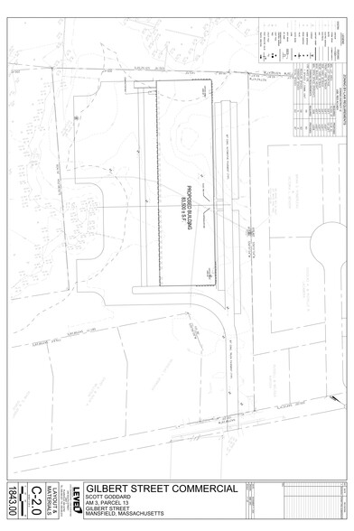 0 Gilbert St, Mansfield, MA à louer - Plan de site – Image 1 sur 3