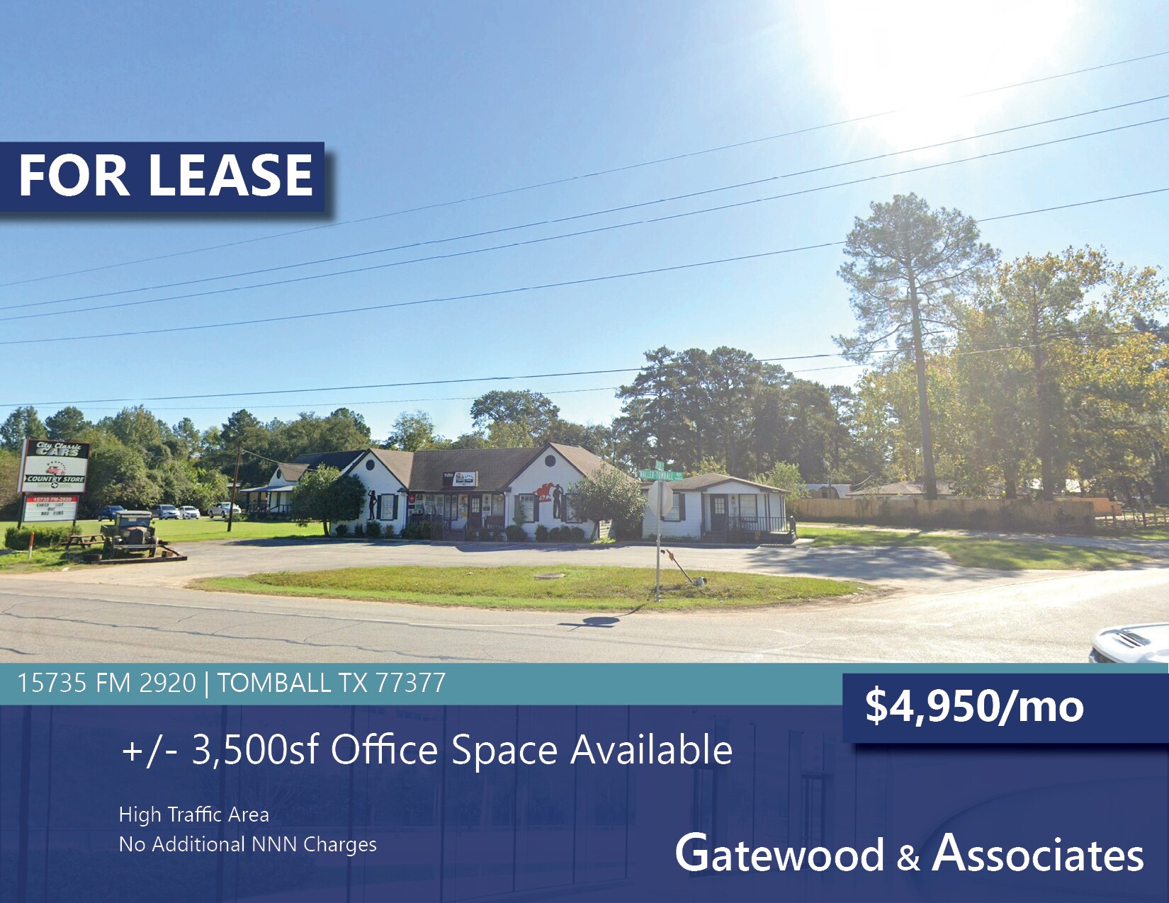 15735 FM 2920 Rd, Tomball, TX à louer Photo principale– Image 1 sur 10
