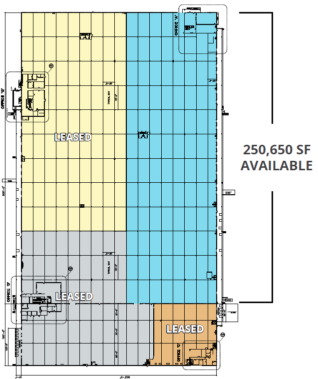 900 Terminal Rd, Fort Worth, TX à louer Plan d’étage– Image 1 sur 1