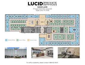 77 Sugar Creek Center Blvd, Sugar Land, TX à louer Plan d’étage– Image 1 sur 5
