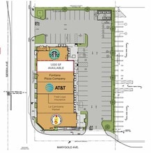 9885 Sierra Ave, Fontana, CA à louer Plan de site– Image 1 sur 1