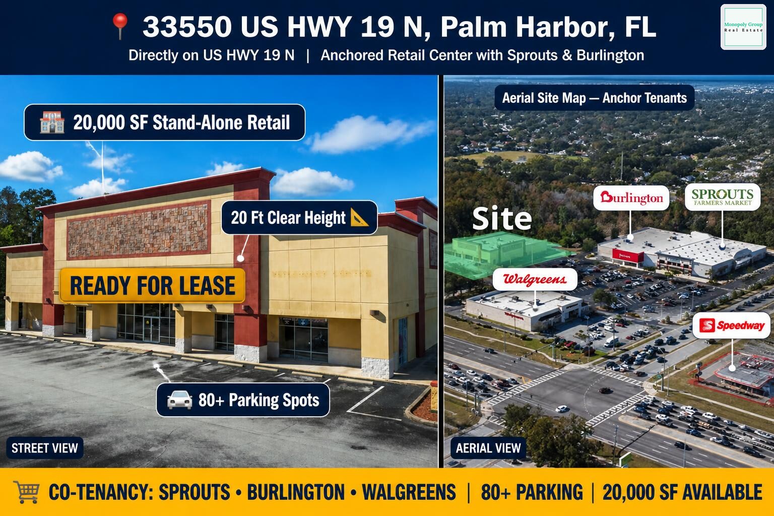 33550 US Highway 19 N, Palm Harbor, FL à louer Photo principale– Image 1 sur 34