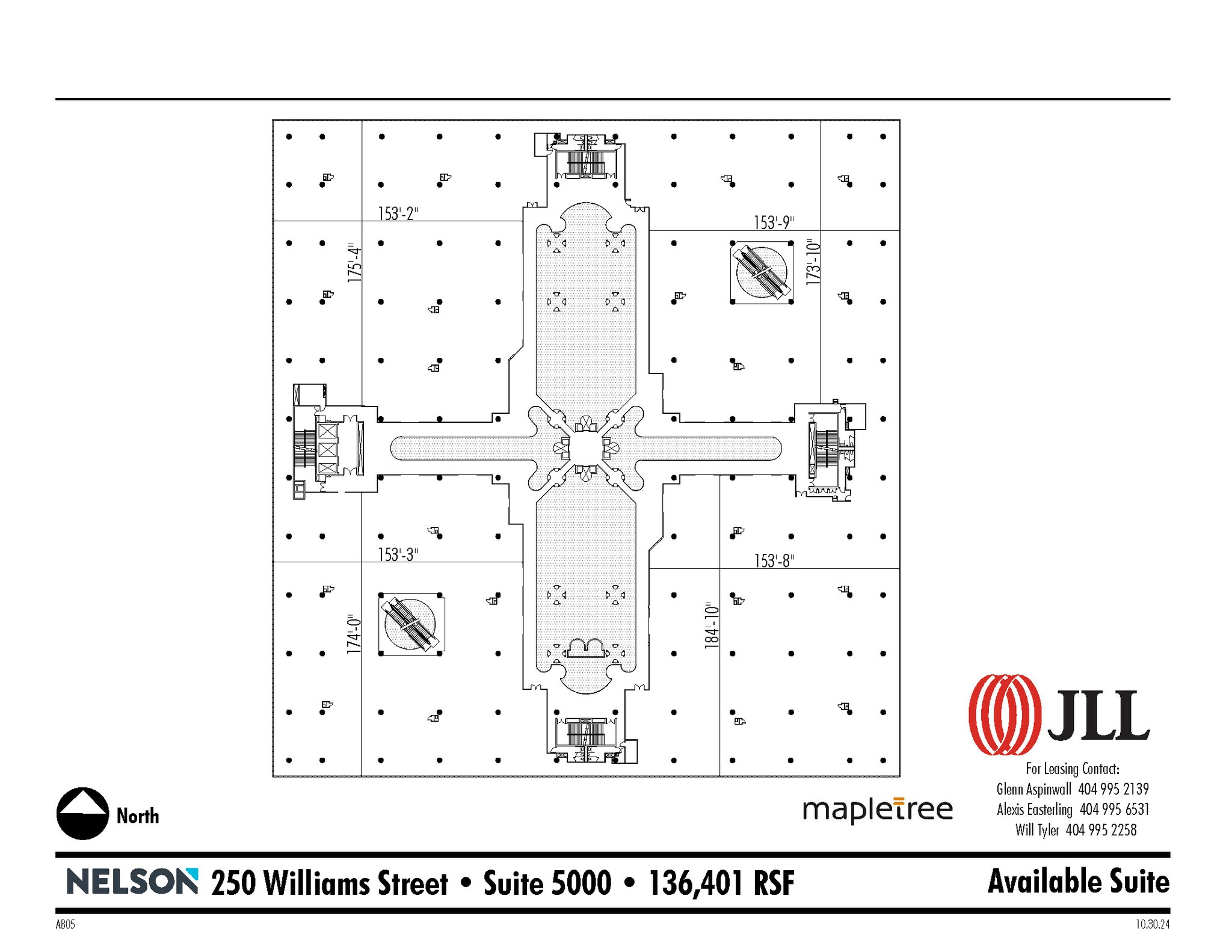 250 Williams St NW, Atlanta, GA à louer Plan d’étage– Image 1 sur 1