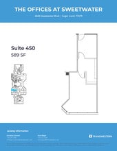 4675 Sweetwater Blvd, Sugar Land, TX à louer Plan d’étage– Image 1 sur 1