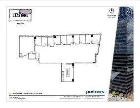 271 17th Street, Atlanta, GA à louer Plan d’étage– Image 1 sur 1