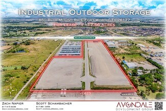 Plus de détails pour 850 Blue Mound Rd E, Haslet, TX - Terrain à louer