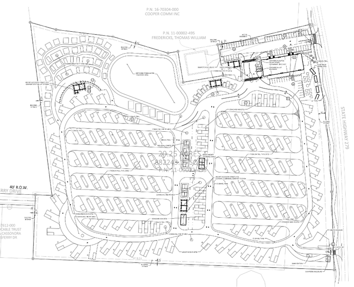 Little Sugar RV and Glamping Resort portefeuille de 2 biens à vendre sur LoopNet.fr - Plan de site – Image 2 sur 7