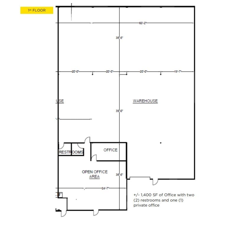 14272 Chambers Rd, Tustin, CA à louer Plan d’étage– Image 1 sur 1