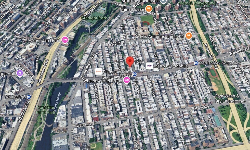 1209 Elder Ave, Bronx, NY à vendre - Aérien – Image 3 sur 30