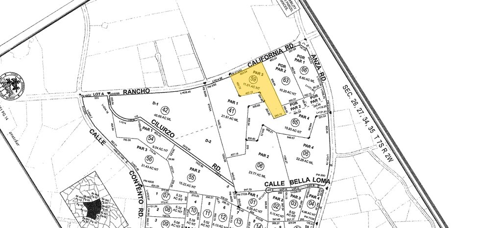 0 Rancho California Rd, Temecula, CA à vendre - Plan cadastral – Image 2 sur 21