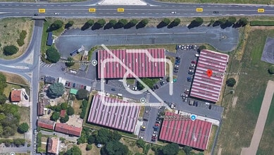 Vert-le-Grand - VUE AÉRIENNE  vue de carte