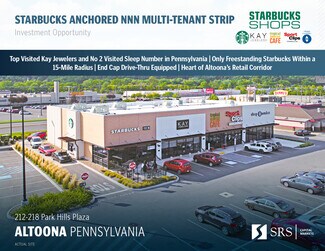 Plus de détails pour 212-218 Park Hills Plz, Altoona, PA - Local commercial à vendre