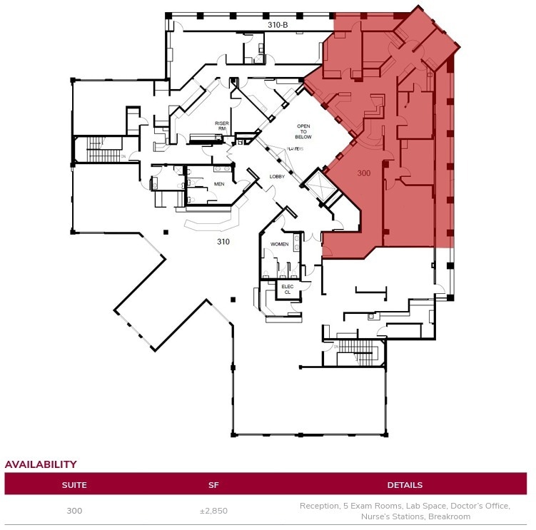 400 N Mountain Ave, Upland, CA à louer Plan d’étage– Image 1 sur 1
